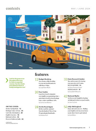 Family Tree Magazine May/June 2024 Digital Edition