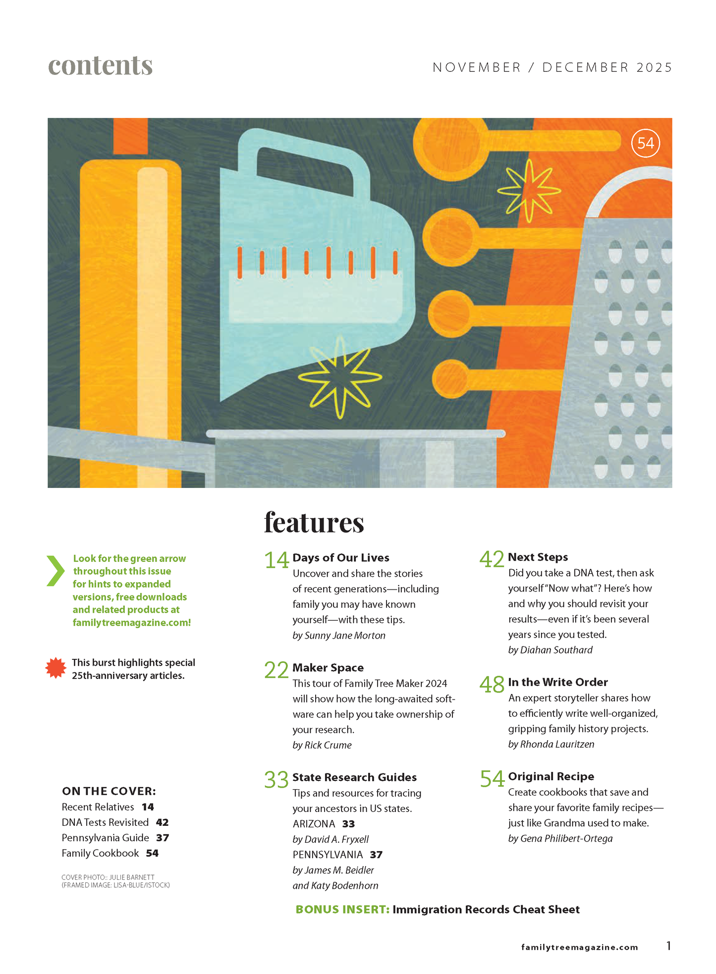 Family Tree Magazine November/December 2025 Digital Edition