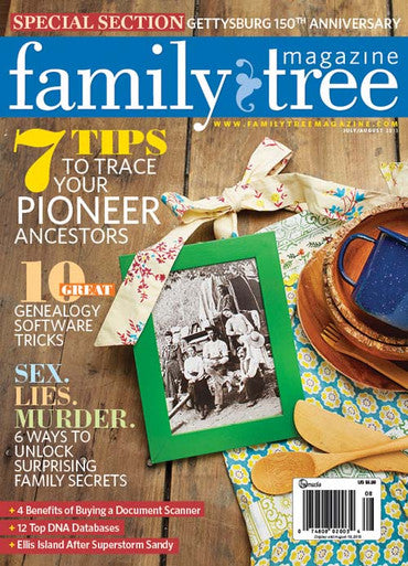 Family Tree Magazine July/August 2013 Digital Edition
