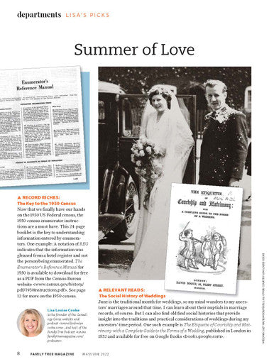 Family Tree Magazine May/June 2022 Digital Edition