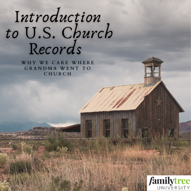 Lecture Hall - Introduction to U.S. Church Records - September 2025