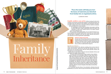 Family Tree Magazine September/October 2024 Digital Edition