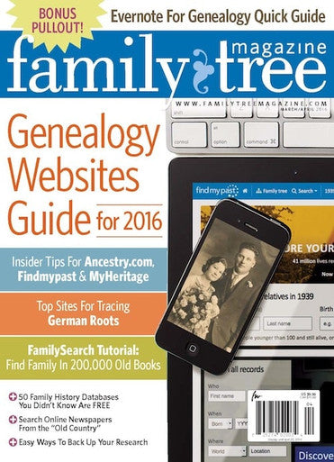 Family Tree Magazine March/April 2016 Digital Edition
