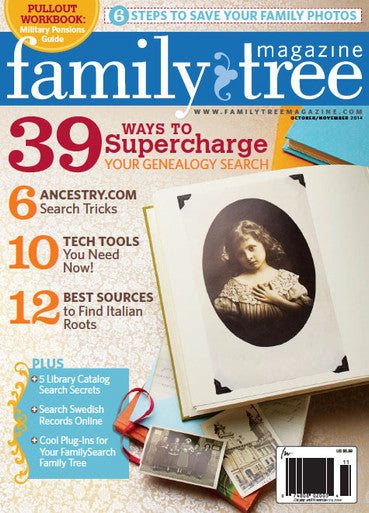 Family Tree Magazine October/November 2014 Digital Edition