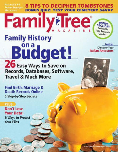 Family Tree Magazine June 2005 Digital Edition