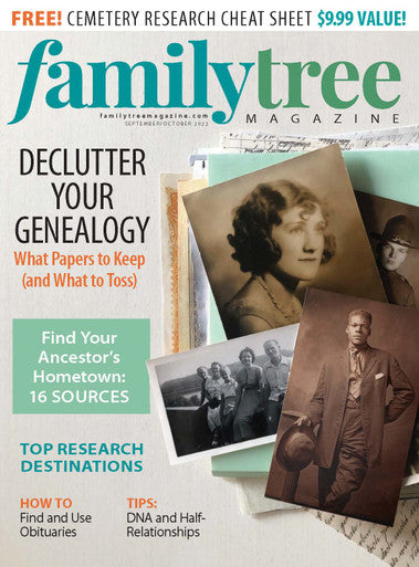 Family Tree Magazine September/October 2022 Digital Edition