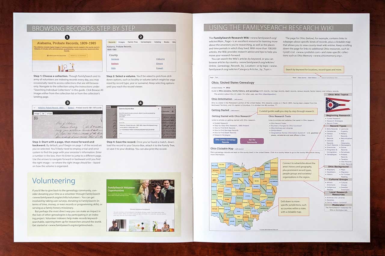 FamilySearch.org Cheat Sheet - Print Edition
