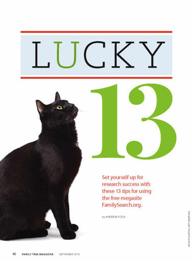 Family Tree Magazine September 2019 Digital Edition