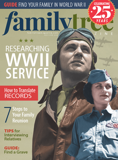 Family Tree Magazine May/June 2025 Digital Edition