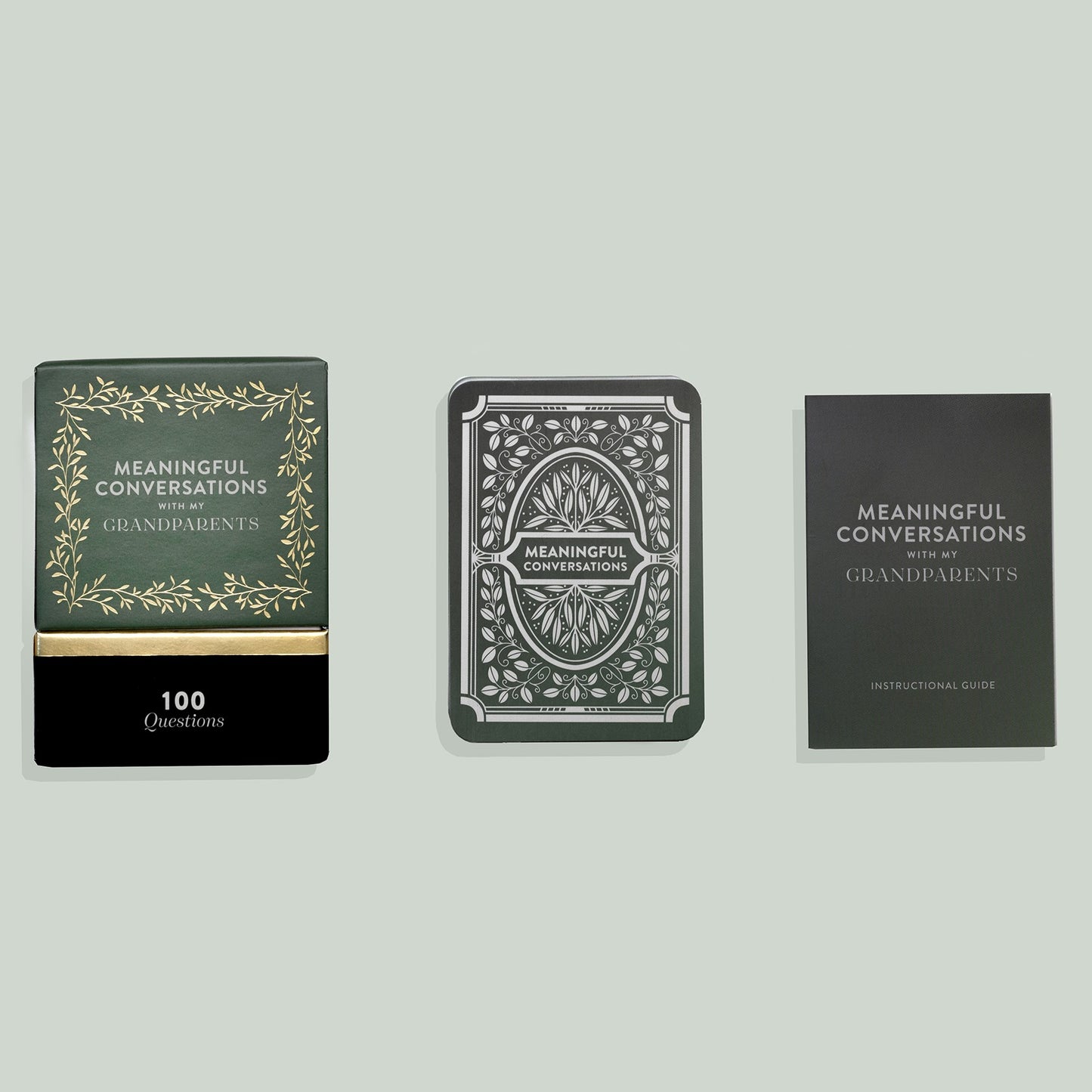 Meaningful Conversations with My Grandparents: 100 Interactive Conversation Cards for Families