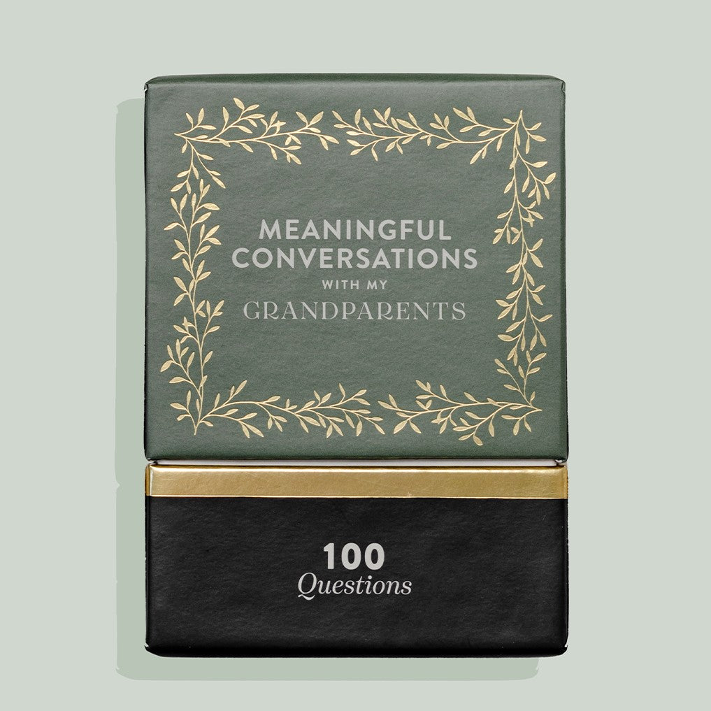 Meaningful Conversations with My Grandparents: 100 Interactive Conversation Cards for Families