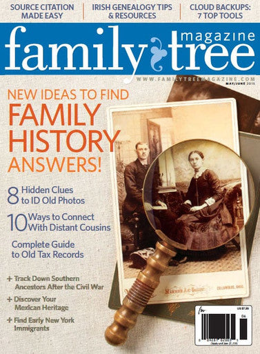 Family Tree Magazine May/June 2015 Digital Edition