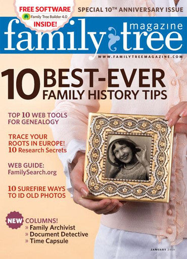 Family Tree Magazine January 2010 Digital Edition