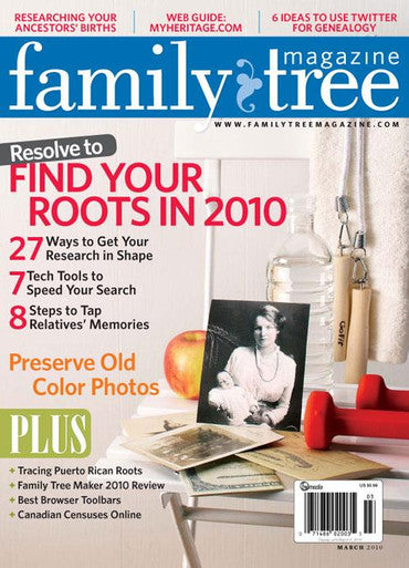 Family Tree Magazine March 2010 Digital Edition