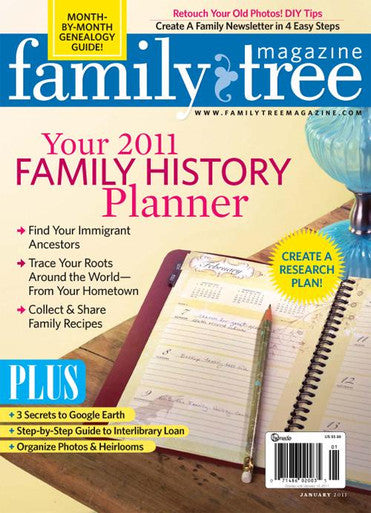 Family Tree Magazine January 2011 Digital Edition