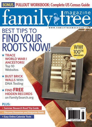 Family Tree Magazine July/August 2014 Digital Edition