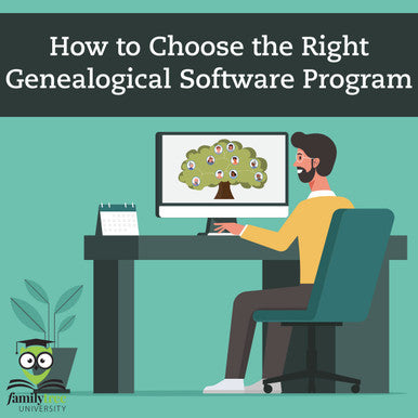Webinar Recording: How to Choose the Right Genealogical Software Program