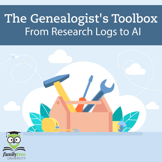The Genealogist's Toolbox: From Research Logs to AI - Immersive Recording
