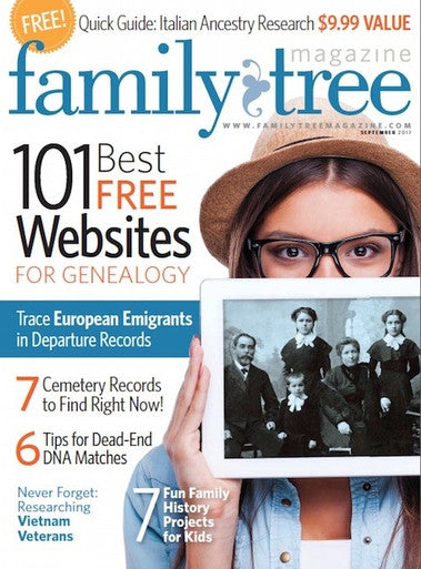 Family Tree Magazine September 2017 Digital Edition