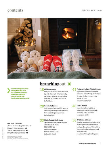 Family Tree Magazine December 2019 Digital Edition