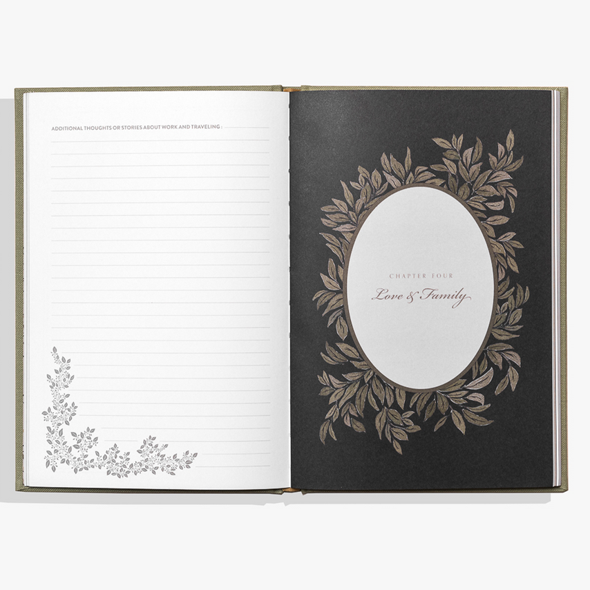 Mom's Story: A Memory and Keepsake Journal for My Family