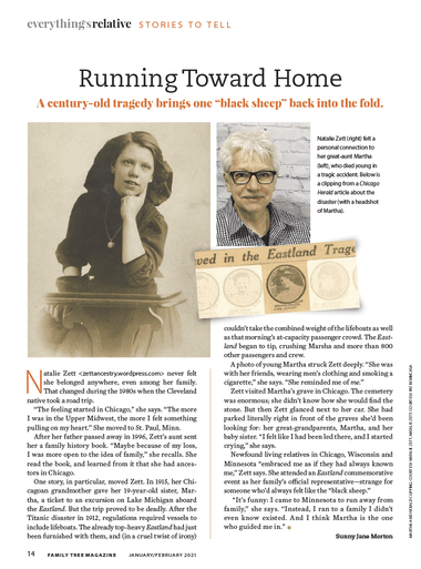Family Tree Magazine January/February 2021 Digital Edition