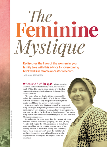 Family Tree Magazine March/April 2025 Digital Edition