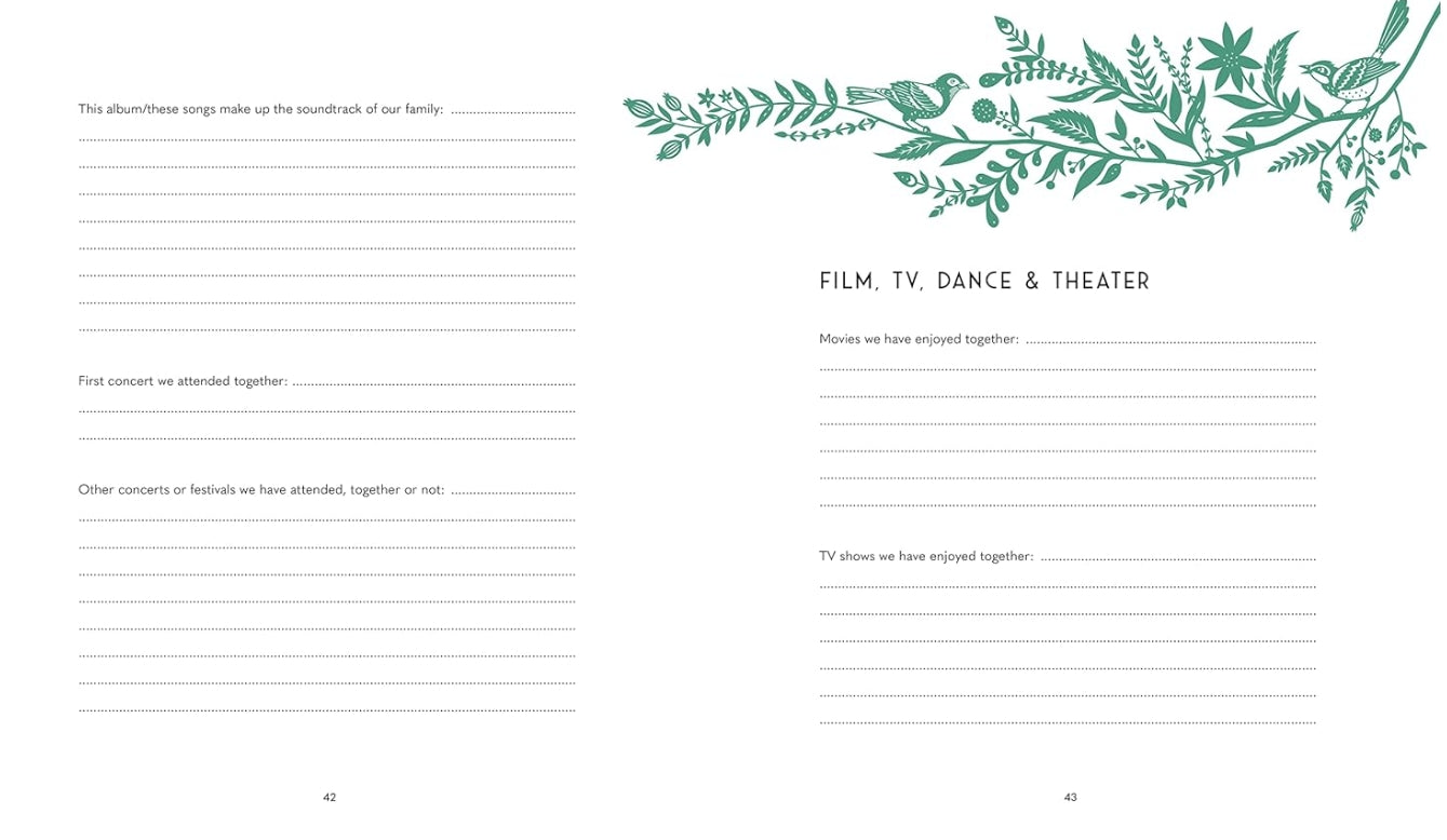 This Family of Ours: A Keepsake Journal