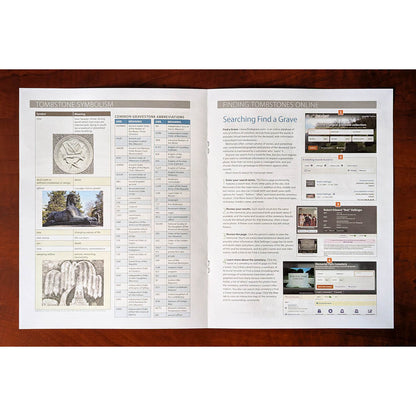 Cemetery Research Cheat Sheet - Print Edition