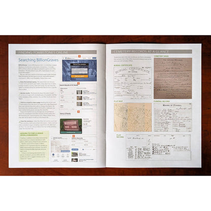 Cemetery Research Cheat Sheet - Print Edition