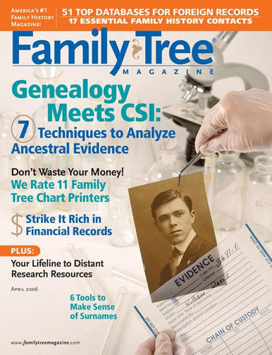 Family Tree Magazine April 2006 Digital Edition