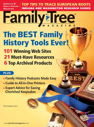 Family Tree Magazine September 2007 Digital Edition