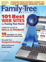 Family Tree Magazine September 2008 Digital Edition