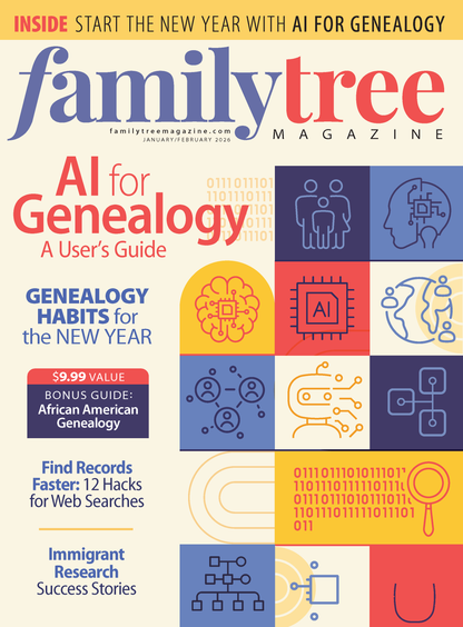 Family Tree Magazine January/February 2026 Digital Edition