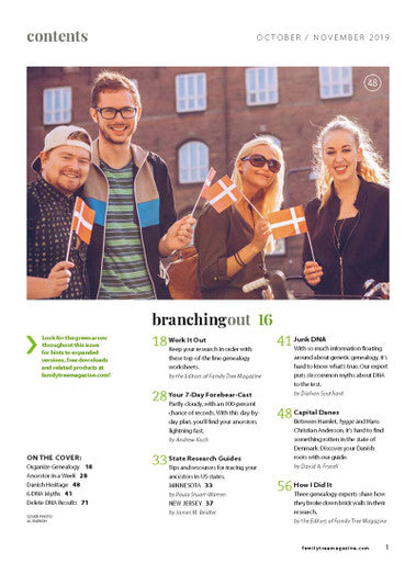Family Tree Magazine October/November 2019 Digital Edition