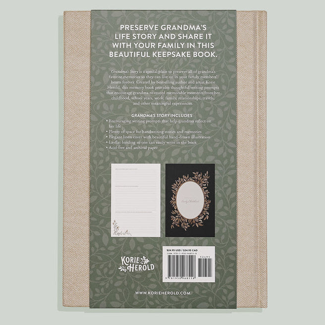 Grandma's Story: A Memory and Keepsake Journal for My Family