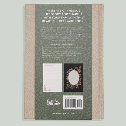 Grandma's Story: A Memory and Keepsake Journal for My Family