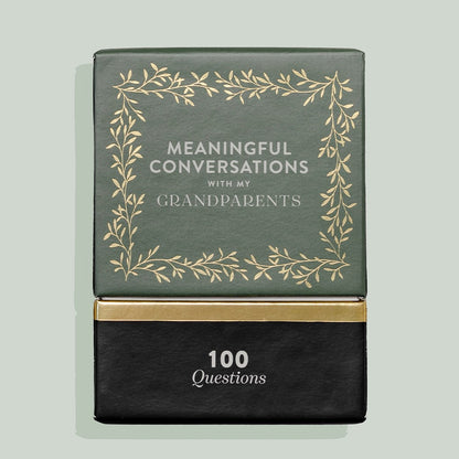 Meaningful Conversations with My Grandparents: 100 Interactive Conversation Cards for Families