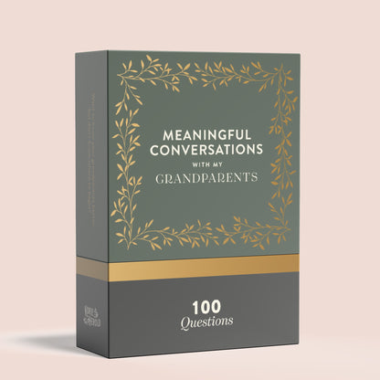 Meaningful Conversations with My Grandparents: 100 Interactive Conversation Cards for Families