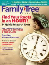 Family Tree Magazine January 2009 Digital Edition