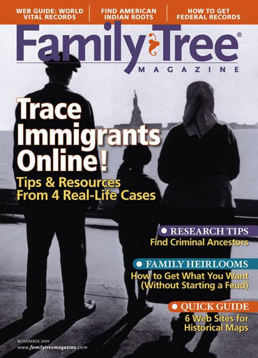 Family Tree Magazine November 2009 Digital Edition