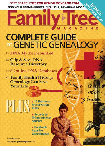 Family Tree Magazine December 2009 Digital Edition