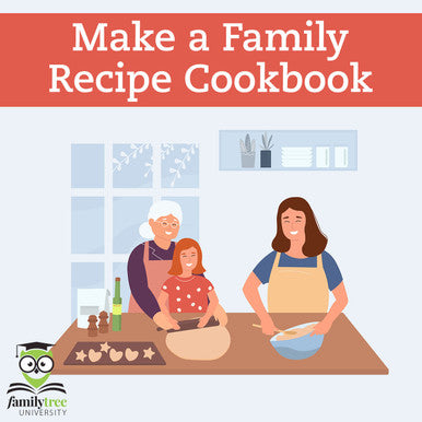 Make a Family Recipe Cookbook - November 2025